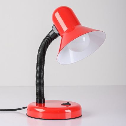 Stolná lampa MENTOR 1xE27/15W/230V červená