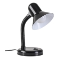 Stolná lampa MENTOR 1xE27/15W/230V čierna
