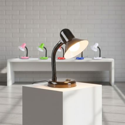 Stolná lampa MENTOR 1xE27/15W/230V čierna