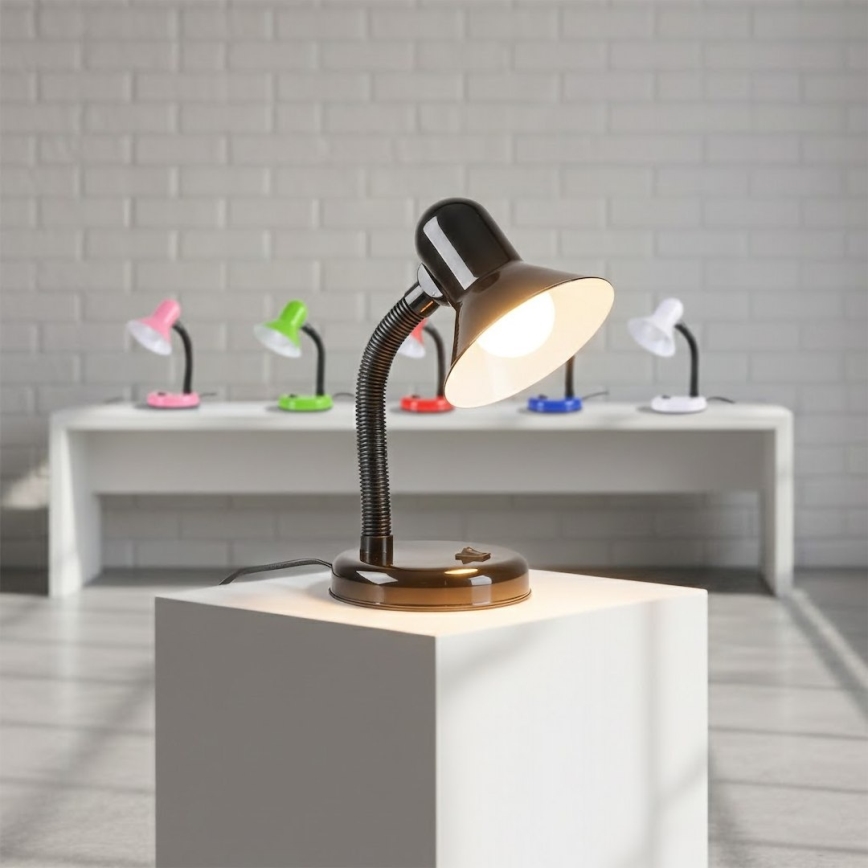 Stolná lampa MENTOR 1xE27/15W/230V čierna