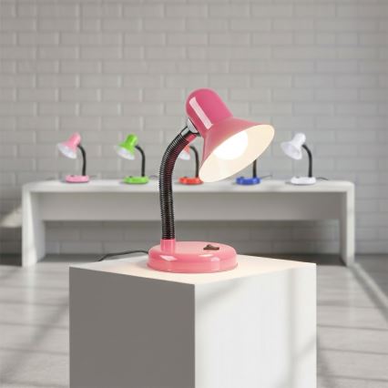 Stolná lampa MENTOR 1xE27/15W/230V ružová