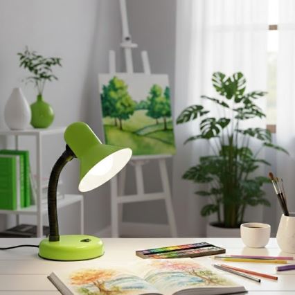 Stolná lampa MENTOR 1xE27/15W/230V zelená