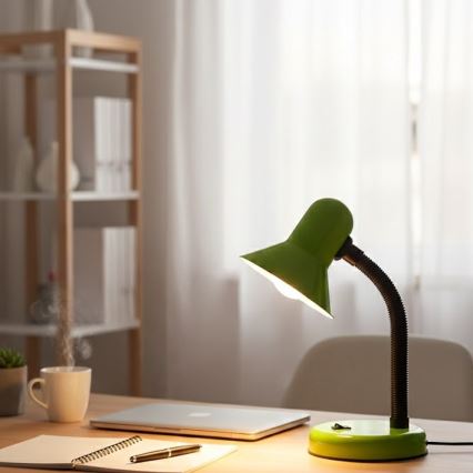 Stolná lampa MENTOR 1xE27/15W/230V zelená