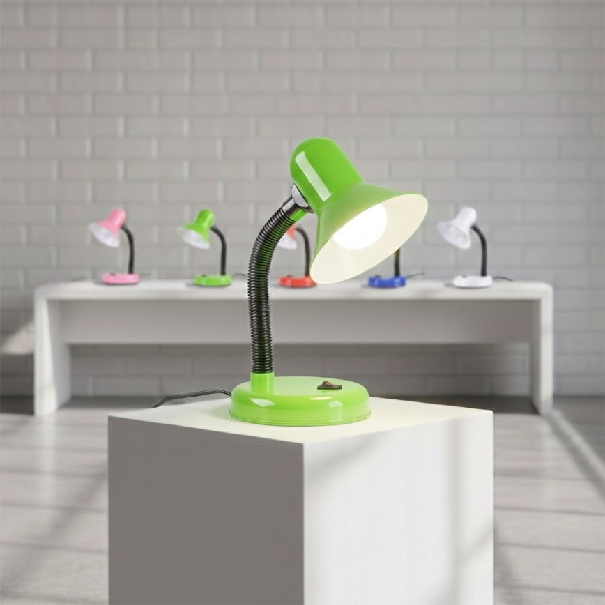Stolná lampa MENTOR 1xE27/15W/230V zelená