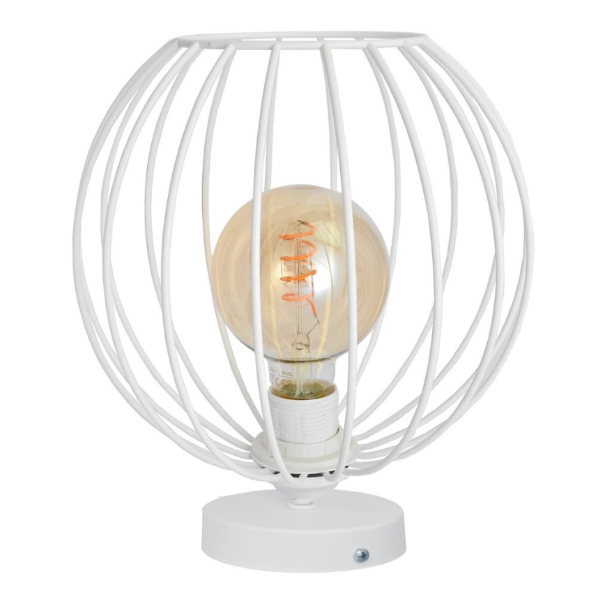 Stolná lampa MERCURE 1xE27/15W/230V biela