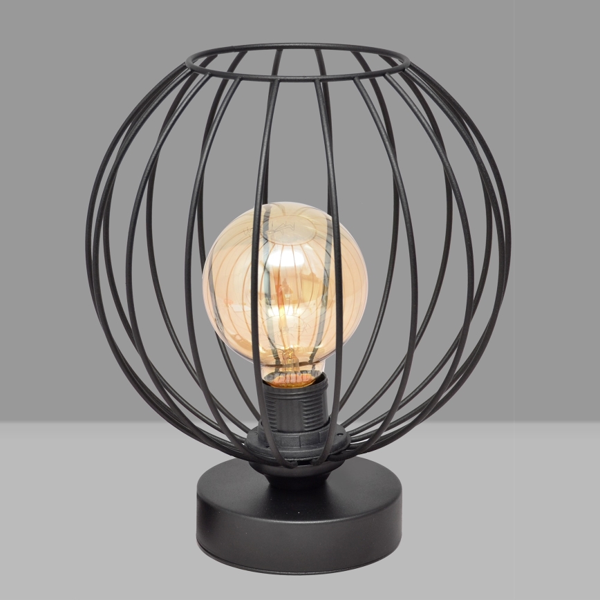 Stolná lampa MERCURE 1xE27/15W/230V čierna