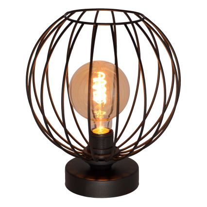 Stolná lampa MERCURE 1xE27/15W/230V čierna