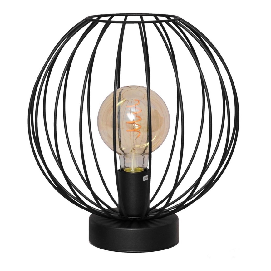 Stolná lampa MERCURE 1xE27/15W/230V čierna