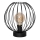 Stolná lampa MERCURE 1xE27/15W/230V čierna
