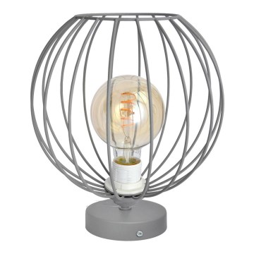 Stolná lampa MERCURE 1xE27/15W/230V šedá