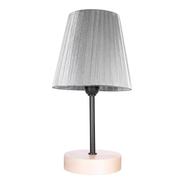 Stolná lampa MILA 1xE14/25W/230V breza – FSC certifikované