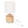 Stolná lampa MINOS 1xE14/40W/230V hnedá/biela