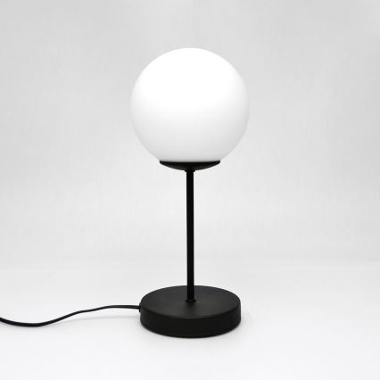 Stolná lampa MOON 1xE27/15W/230V čierna