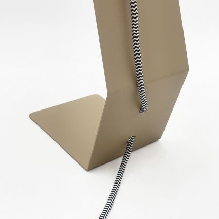 Stolná lampa NANDO 1xE27/15W/230V béžová