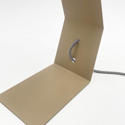 Stolná lampa NANDO 1xE27/15W/230V béžová