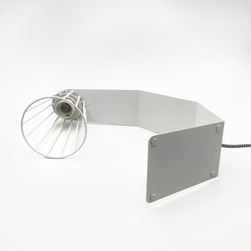 Stolná lampa NANDO 1xE27/15W/230V biela