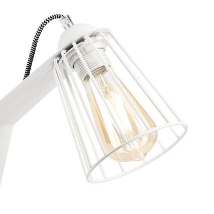 Stolná lampa NANDO 1xE27/15W/230V biela