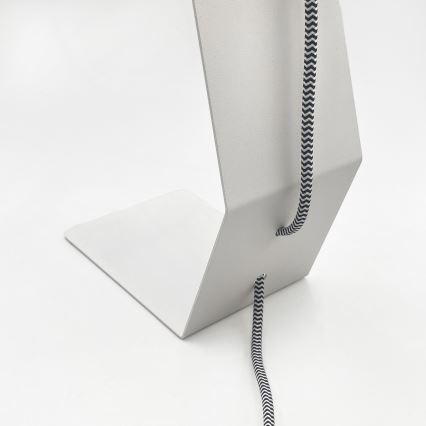 Stolná lampa NANDO 1xE27/15W/230V biela