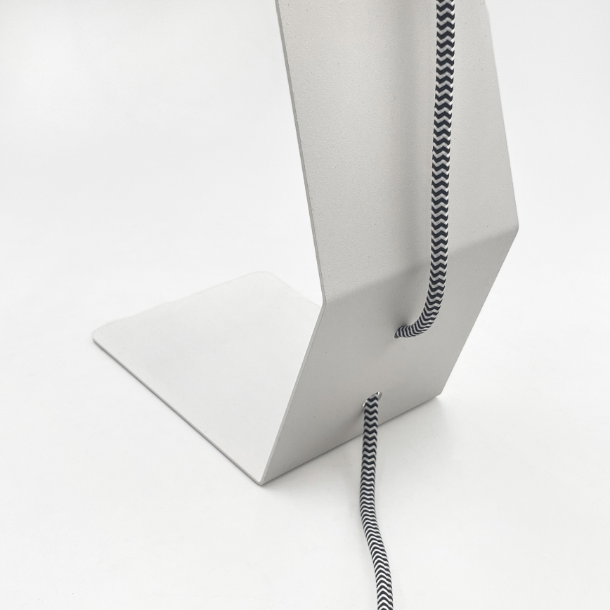 Stolná lampa NANDO 1xE27/15W/230V biela