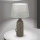 Stolná lampa ORCHID 1xE27/40W/230V keramika hnedá/šedá
