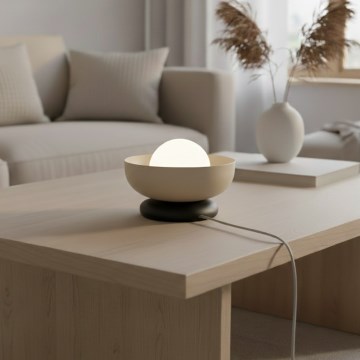 Stolná lampa OZZY 1xG9/8W/230V béžová