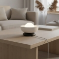 Stolná lampa OZZY 1xG9/8W/230V biela