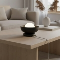Stolná lampa OZZY 1xG9/8W/230V čierna