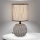 Stolná lampa PINIA 1xE14/25W/230V keramika béžová/šedá