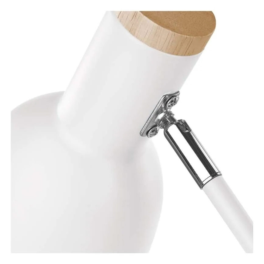 Stolná lampa POPPY 1xE27/25W/230V biela