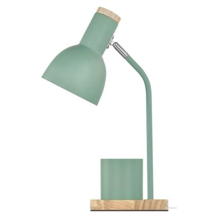 Stolná lampa POPPY 1xE27/25W/230V zelená