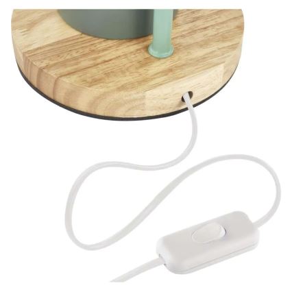 Stolná lampa POPPY 1xE27/25W/230V zelená