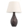 Stolná lampa RAMZES 1xE27/40W/230V biela/hnedá