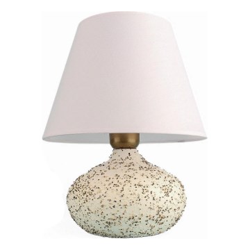 Stolná lampa RAMZES 1xE27/40W/230V biela