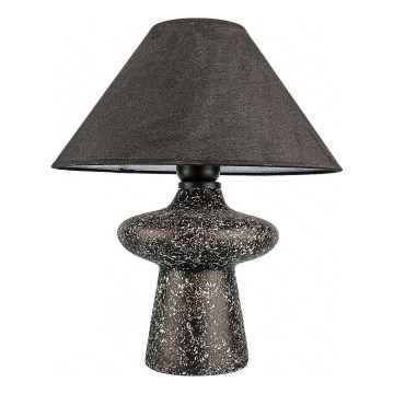 Stolná lampa RAMZES 1xE27/40W/230V čierna
