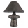 Stolná lampa RAMZES 1xE27/40W/230V čierna