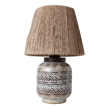 Stolná lampa RAMZES 1xE27/40W/230V hnedá