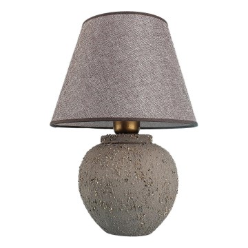 Stolná lampa RAMZES 1xE27/40W/230V hnedá