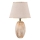 Stolná lampa RAMZES 1xE27/40W/230V krémová/zlatá