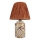 Stolná lampa RAMZES 1xE27/40W/230V rafia