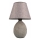 Stolná lampa RAMZES 1xE27/40W/230V šedá