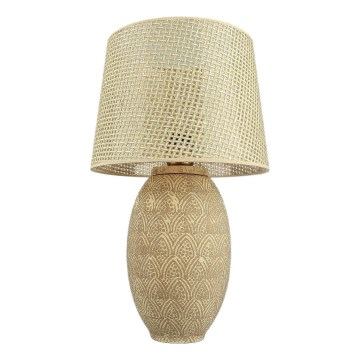 Stolná lampa RAMZES 1xE27/40W/230V zlatá