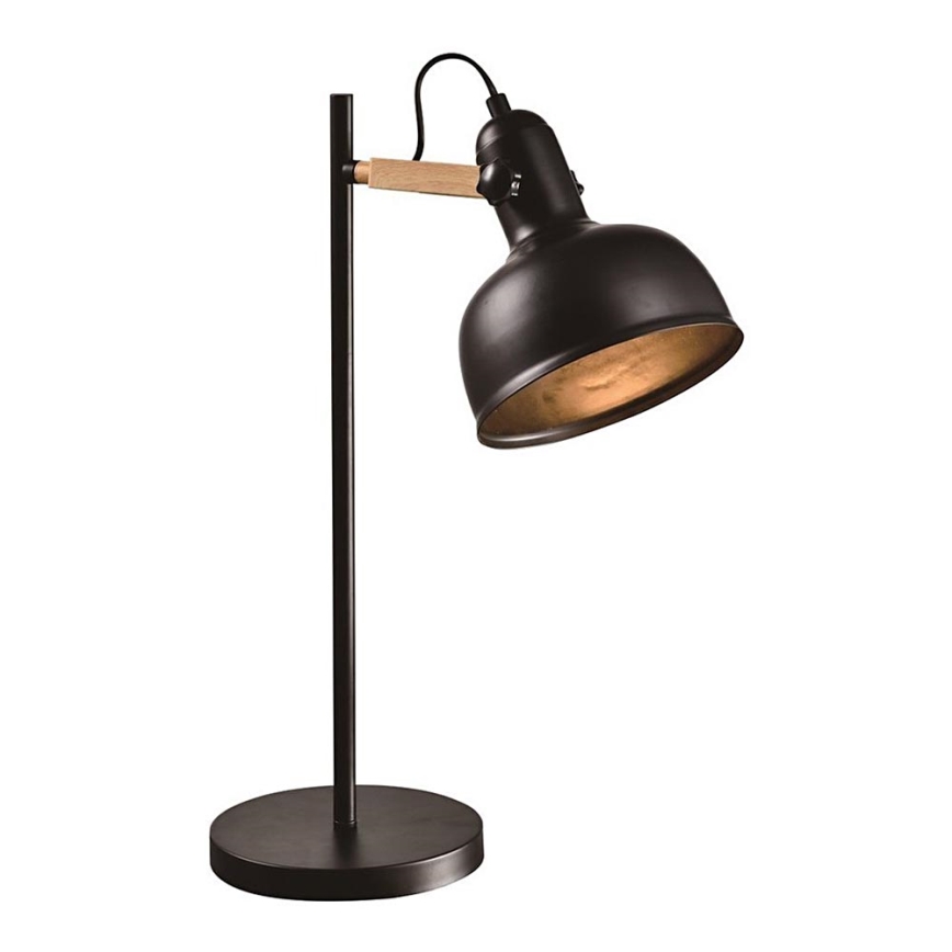 Stolná lampa RENO 1xE27/40W/230V čierna