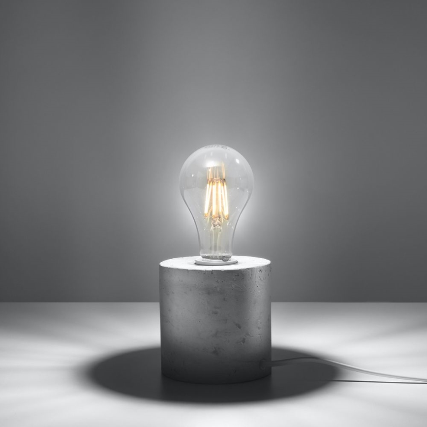 Stolná lampa SALGADO 1xE27/15W/230V betón