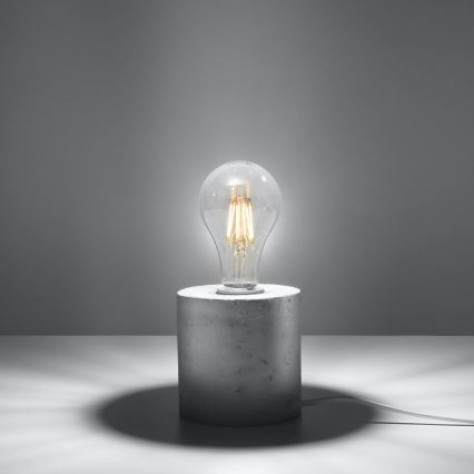 Stolná lampa SALGADO 1xE27/60W/230V betón