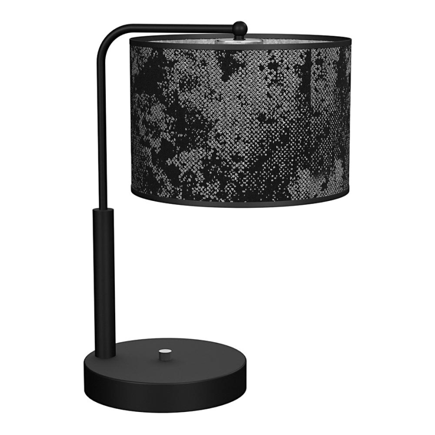 Stolná lampa SATINO 1xE27/60W/230V čierna/šedá