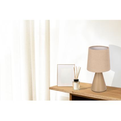 Stolná lampa SATTI 1xE14/40W/230V béžová