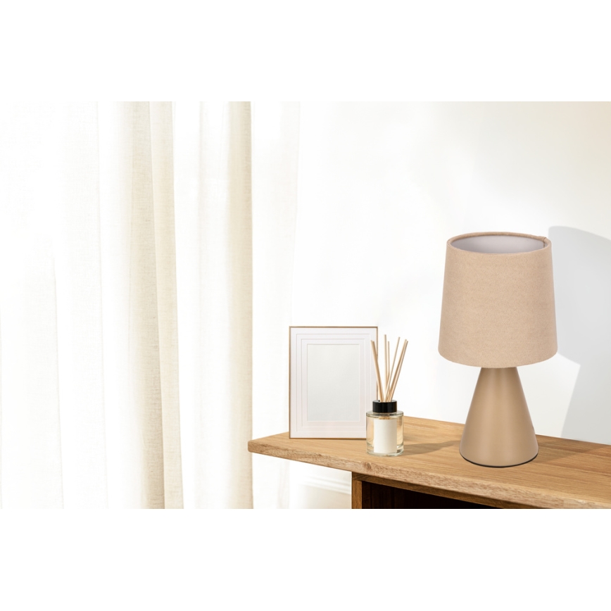 Stolná lampa SATTI 1xE14/40W/230V béžová