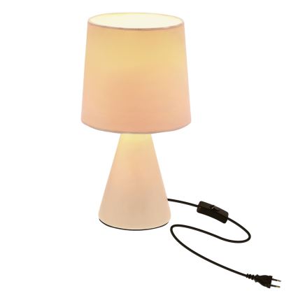 Stolná lampa SATTI 1xE14/40W/230V krémová