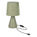 Stolná lampa SATTI 1xE14/40W/230V zelená