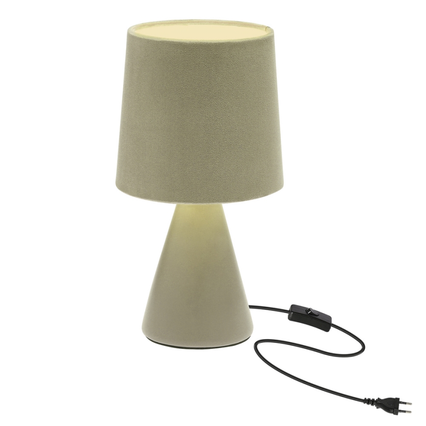 Stolná lampa SATTI 1xE14/40W/230V zelená